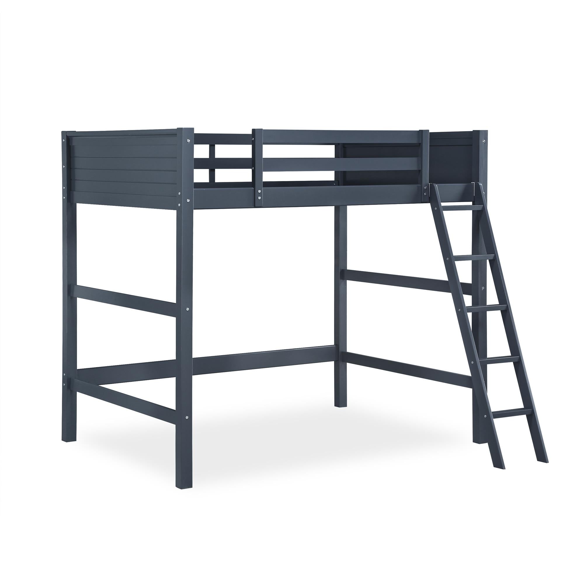 DHP Denver Kids' Loft Bed - Blue - Full