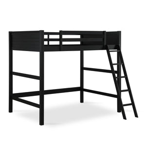 DHP Denver Kids' Loft Bed - Black - Full