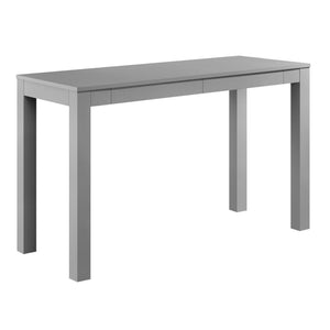 Ameriwood Home Large Parsons 2-Drawer Computer Desk - Gray
