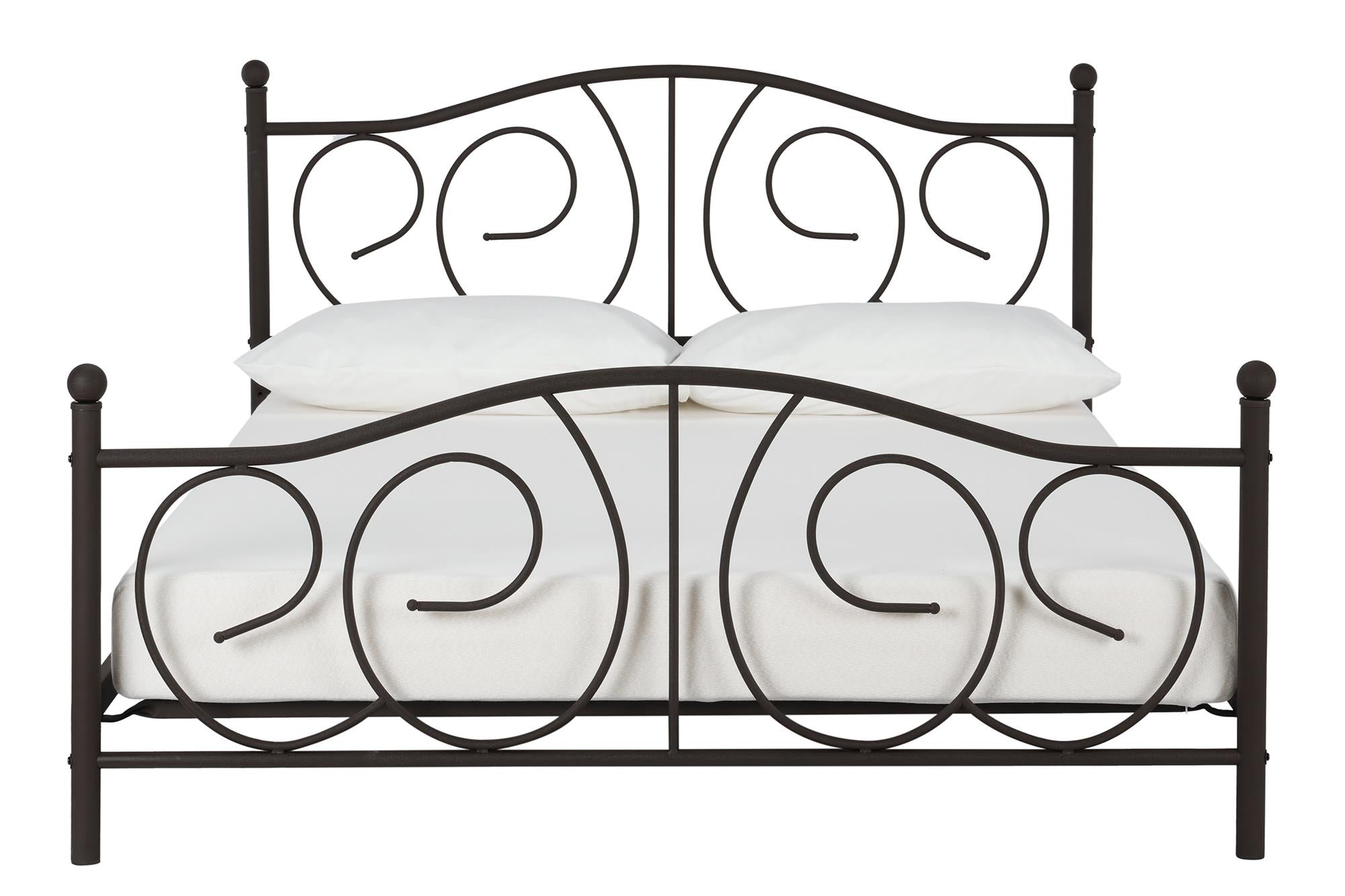 DHP Victoria Metal Bed Frame - Bronze - Queen