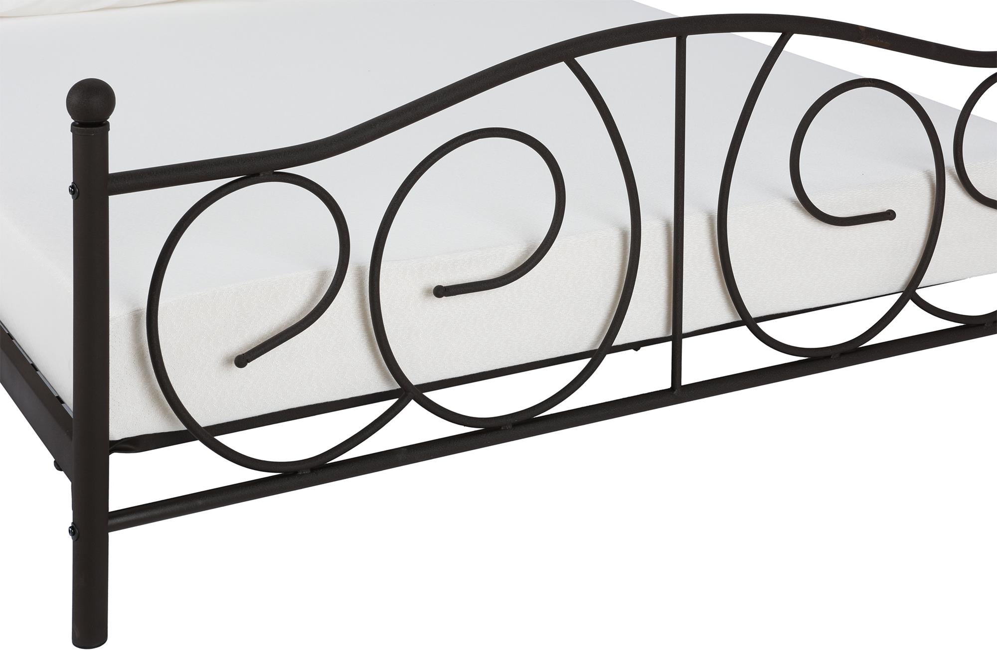 DHP Victoria Metal Bed Frame - Bronze - Queen