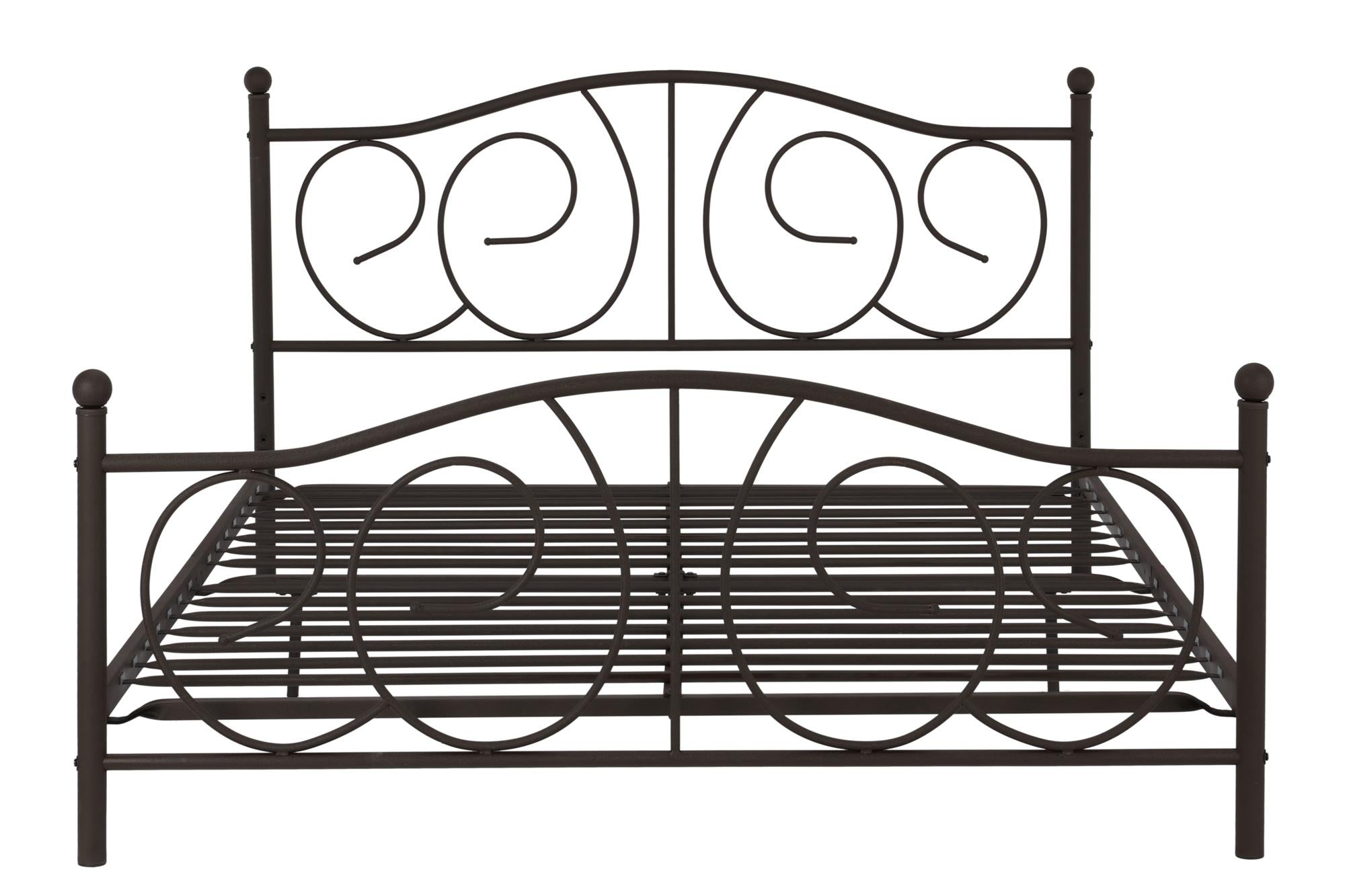 DHP Victoria Metal Bed Frame - Bronze - Queen