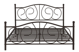 DHP Victoria Metal Bed Frame - Bronze - Queen