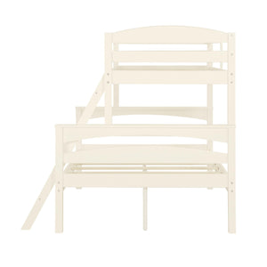 DHP Brady Kids' Wood Bunk Bed - White