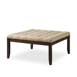 DHP Charlie Square Ottoman - Beige