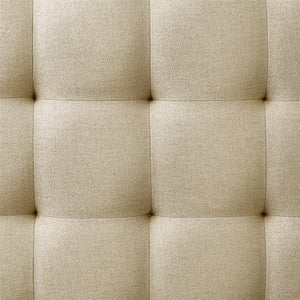DHP Charlie Square Ottoman - Beige