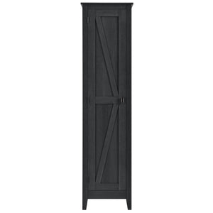 Systembuild Evolution Farmington 18" Wide Storage Cabinet - Black Oak