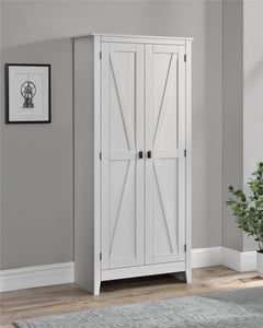 Systembuild Evolution Farmington 31.5" Wide Storage Cabinet - Ivory Pine