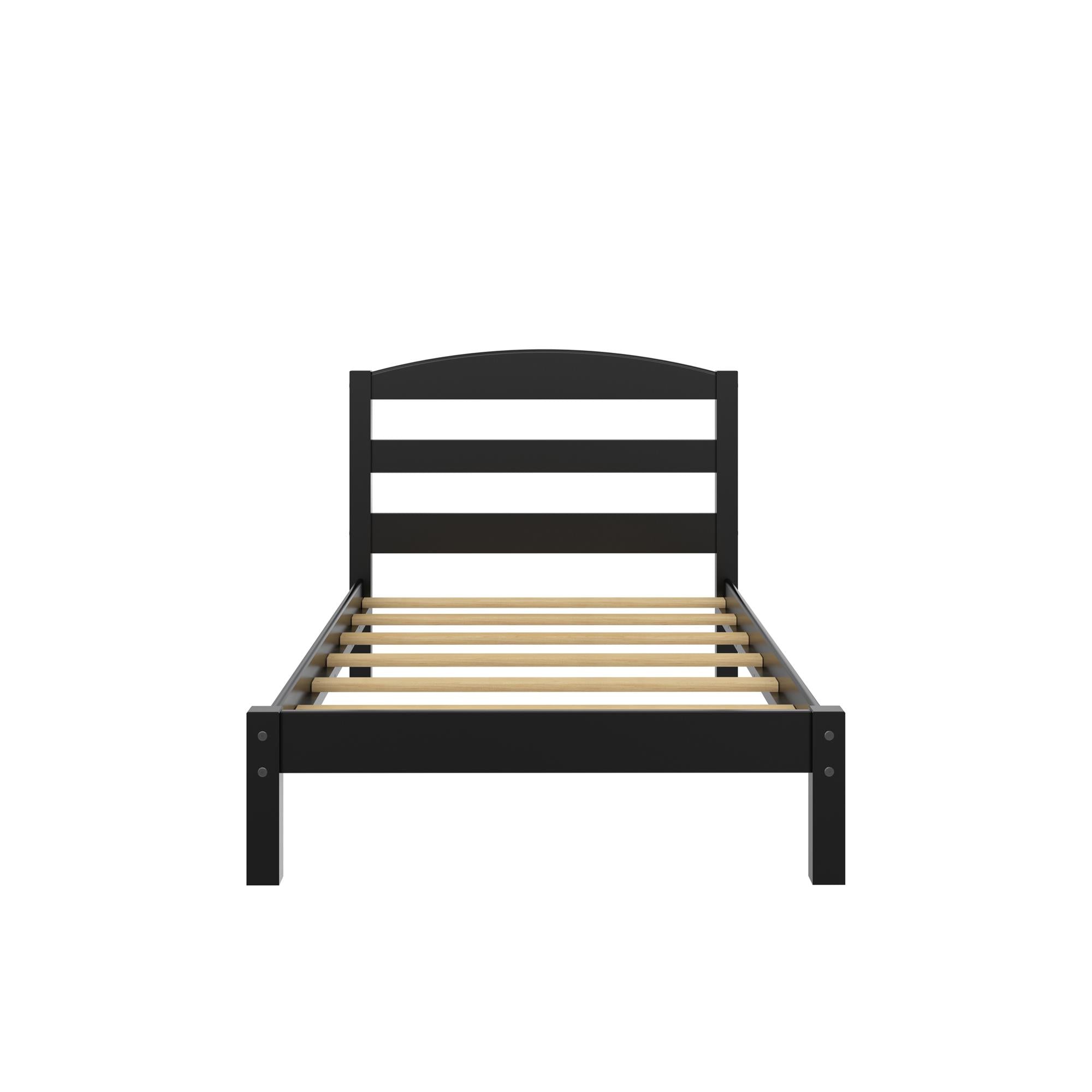 DHP Braylon Twin Size Bed Frame - Black - Twin