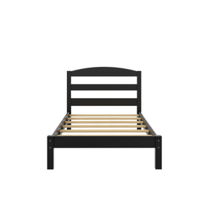 DHP Braylon Twin Size Bed Frame - Black - Twin