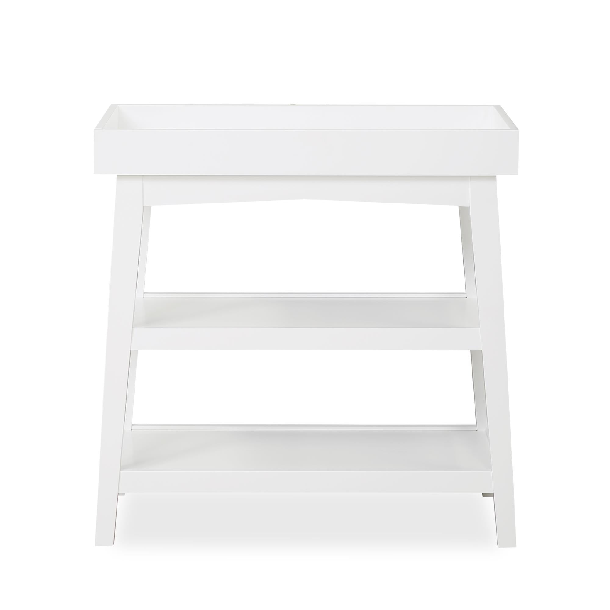 Novogratz Harper Open Changing Table, White - White