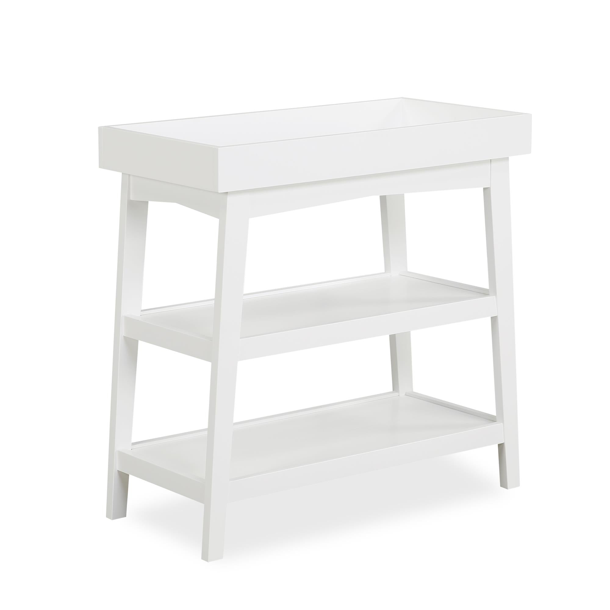 Novogratz Harper Open Changing Table, White - White
