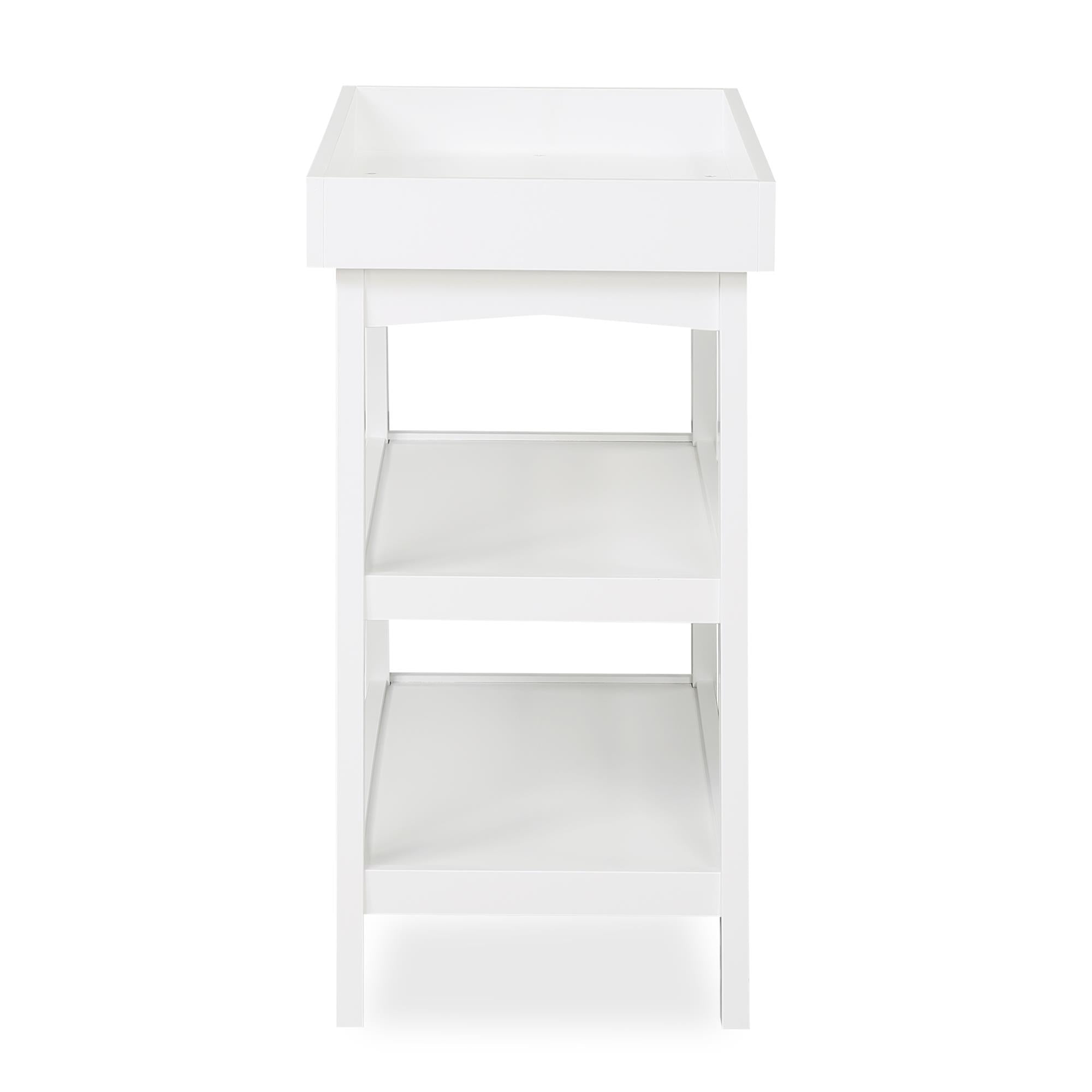 Novogratz Harper Open Changing Table, White - White