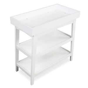 Novogratz Harper Open Changing Table, White - White