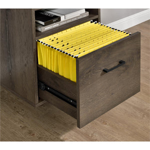 Ameriwood Home Candon Computer Desk - Medium Brown