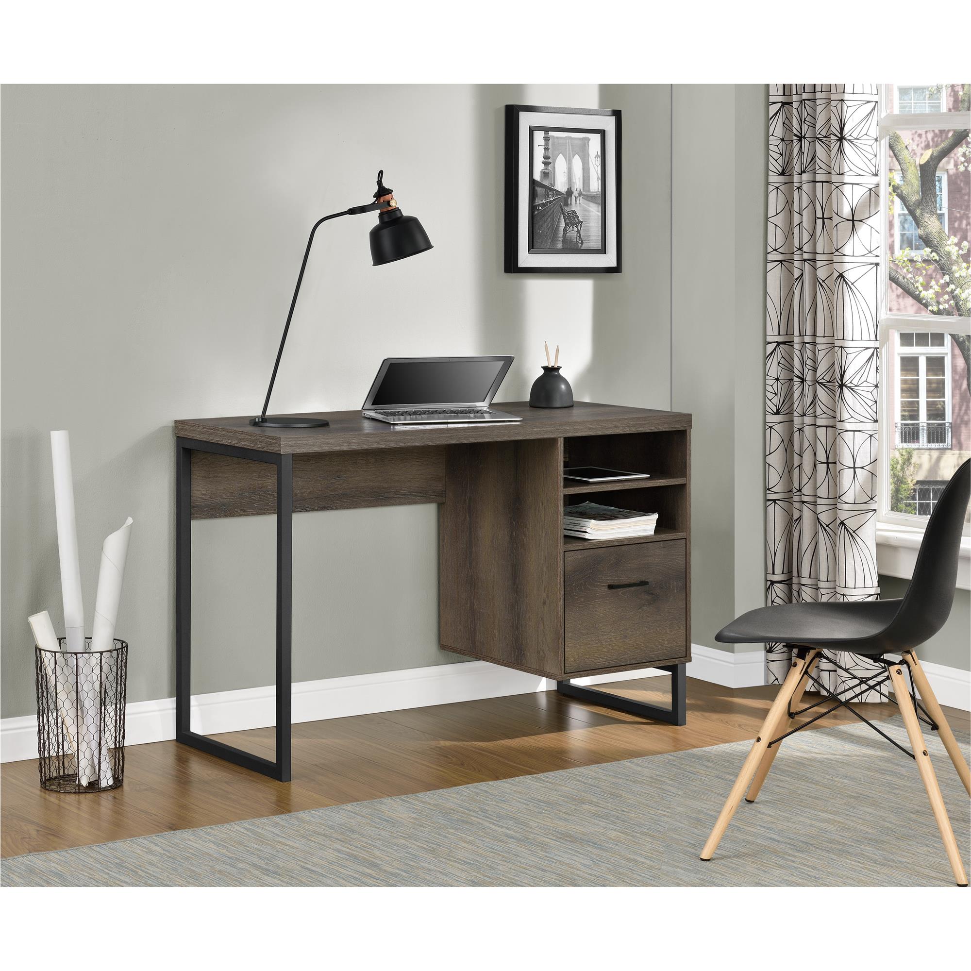 Ameriwood Home Candon Computer Desk - Medium Brown