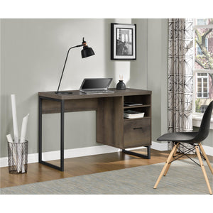 Ameriwood Home Candon Computer Desk - Medium Brown