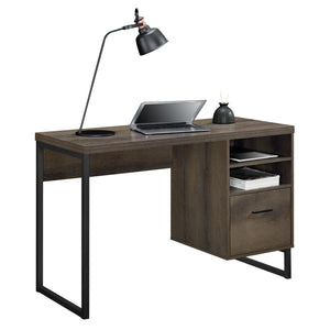 Ameriwood Home Candon Computer Desk - Medium Brown