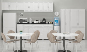 Systembuild Evolution Kendall 16" Stackable Storage Cabinet - White