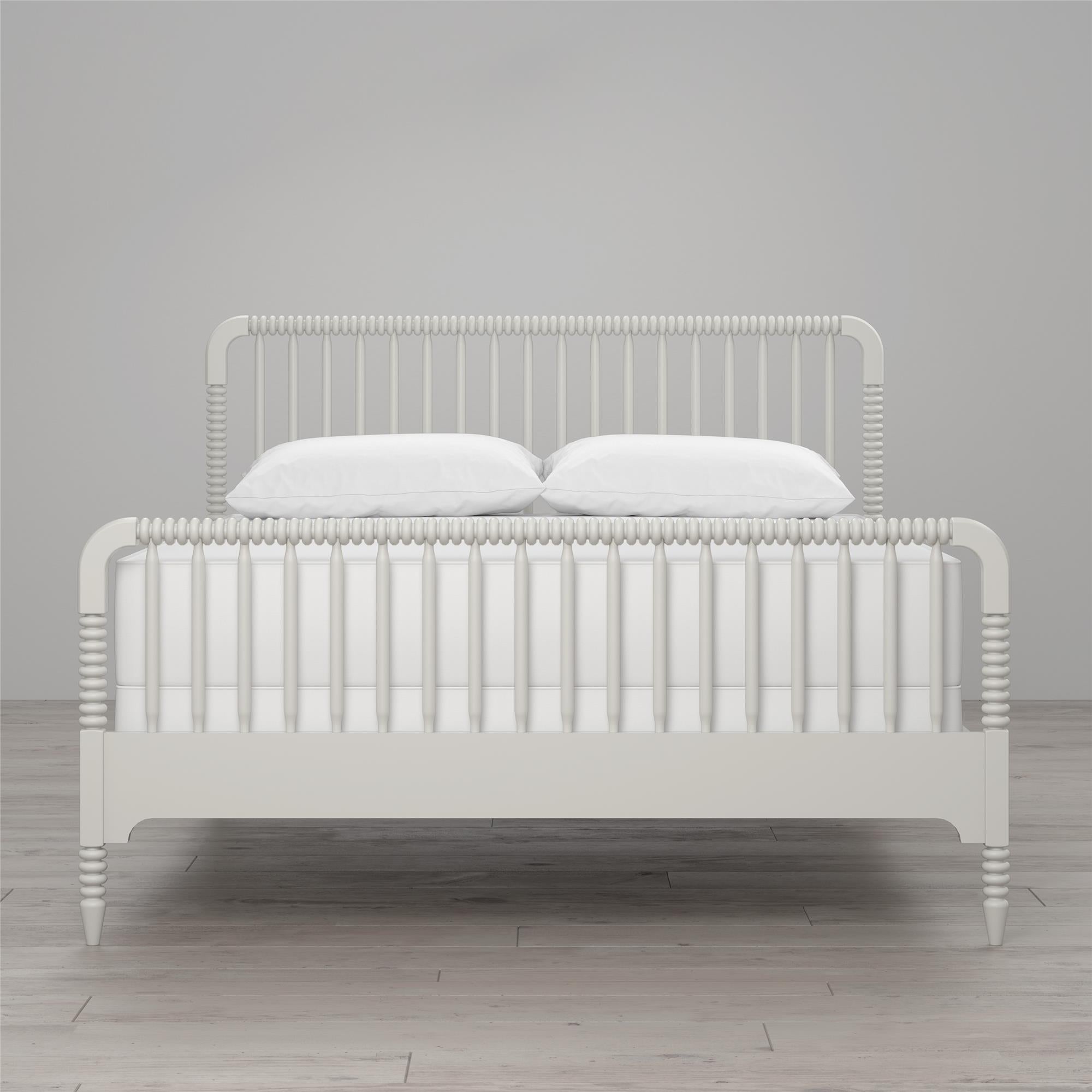 Max & Finn Linden Bed - White - Full