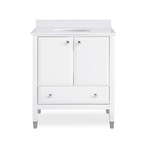 DHP Metcalfe 30 Inch Bathroom Vanity - White - 30"