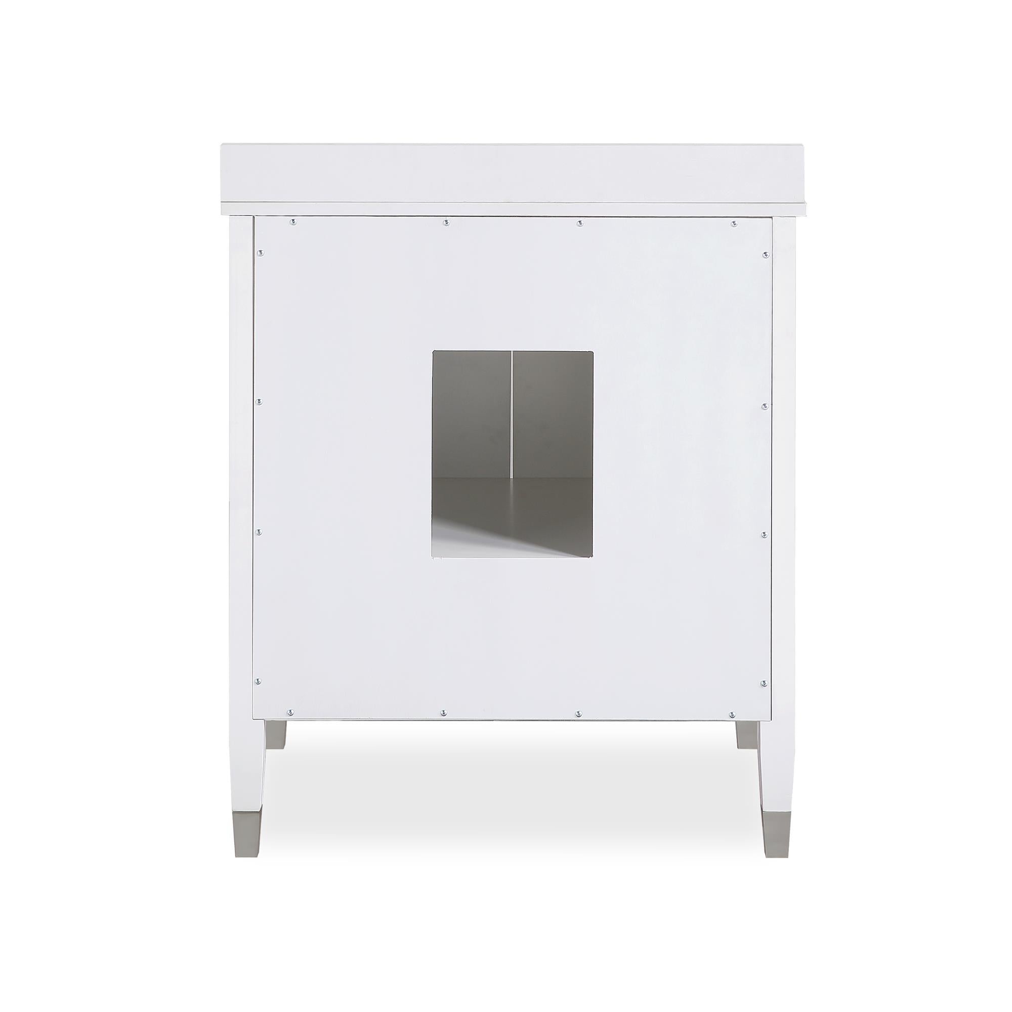 DHP Metcalfe 30 Inch Bathroom Vanity - White - 30"