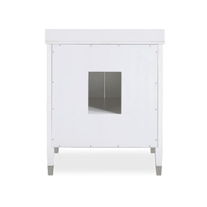 DHP Metcalfe 30 Inch Bathroom Vanity - White - 30"