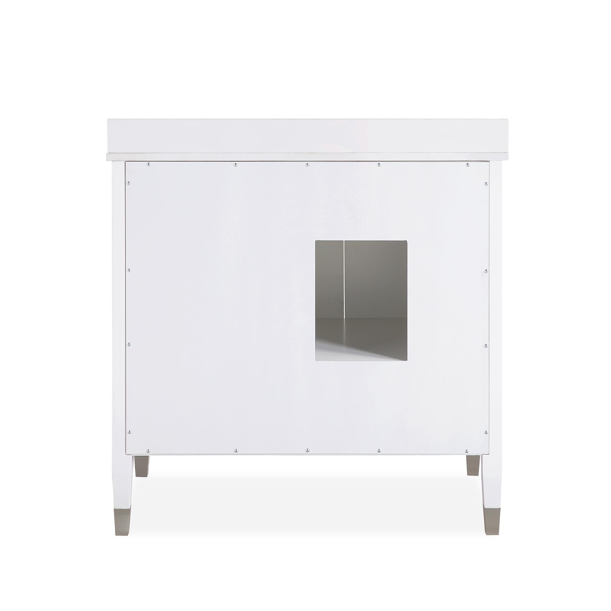 DHP Metcalfe 36 Inch Bathroom Vanity - White - 36"