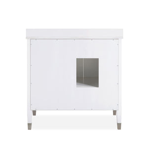 DHP Metcalfe 36 Inch Bathroom Vanity - White - 36"