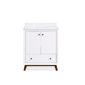 DHP Bleeker 30 Inch Bathroom Vanity - White - 30"
