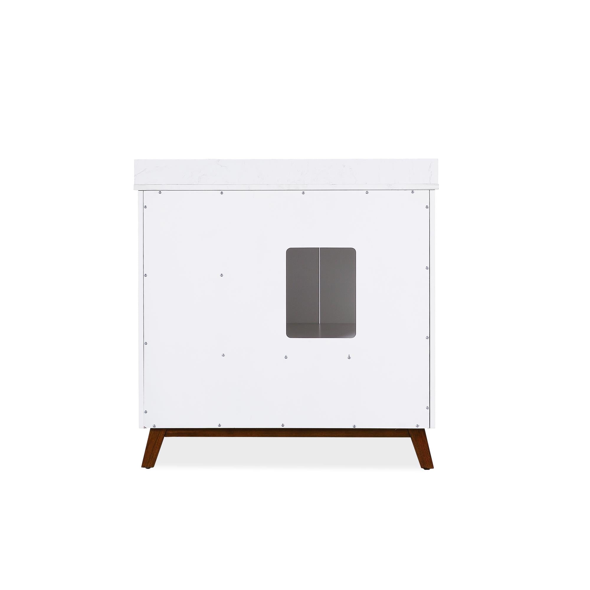 DHP Bleeker 36 Inch Bathroom Vanity - White - 36"