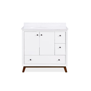 DHP Bleeker 36 Inch Bathroom Vanity - Chocolate - 36"