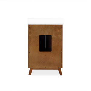 DHP Bleeker 24 Inch Bathroom Vanity - Chocolate - 24"