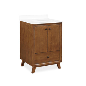 DHP Bleeker 24 Inch Bathroom Vanity - Chocolate - 24"