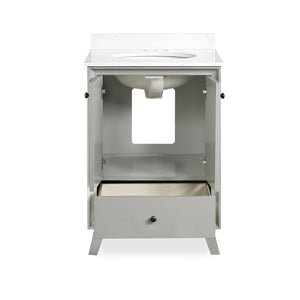DHP Bleeker 24 Inch Bathroom Vanity - Gray - 24"
