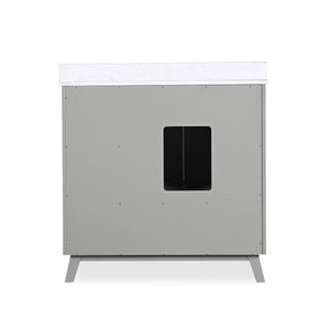 DHP Bleeker 36 Inch Bathroom Vanity - Gray - 36"