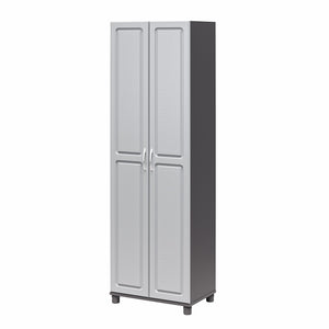 Systembuild Evolution Kendall 24" Utility Storage Cabinet - Gray