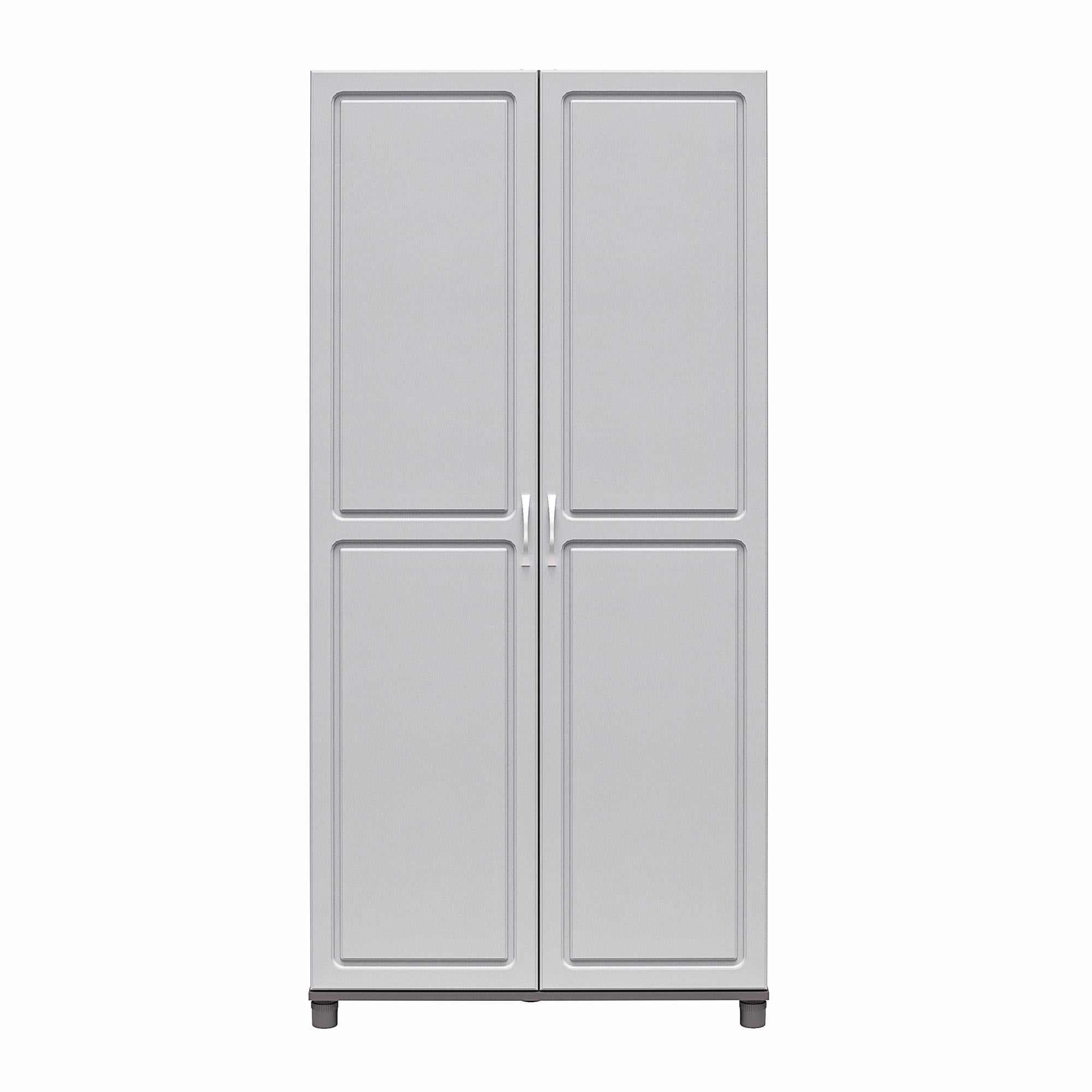 Systembuild Evolution Kendall 36" Utility Storage Cabinet - Gray