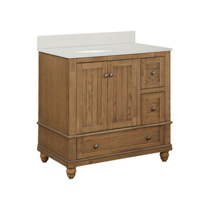 DHP Monteray Beach 36" Bathroom Vanity - Natural Rustic - 36"