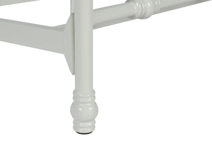 DHP Jenny Lind Metal Bed Frame - White - Twin