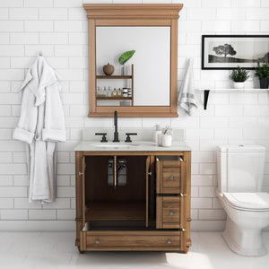 DHP Monteray Beach 36" Bathroom Vanity - Natural Rustic - 36"