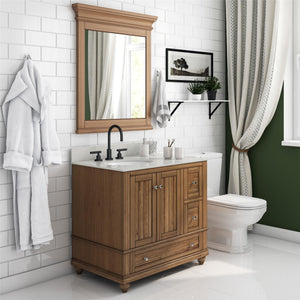 DHP Monteray Beach 36" Bathroom Vanity - Natural Rustic - 36"