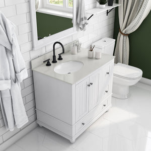 DHP Monteray Beach 36" Bathroom Vanity - White - 36"
