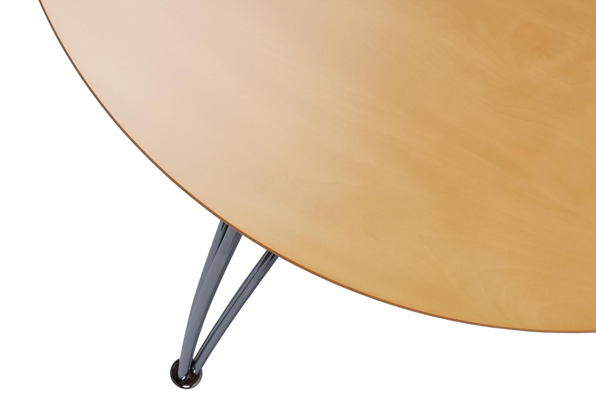 DHP Round Dining Table Top - Natural