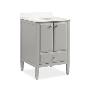 DHP Metcalfe 24 Inch Bathroom Vanity - Gray - 24"