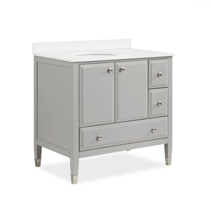 DHP Metcalfe 36 Inch Bathroom Vanity - Gray - 36"