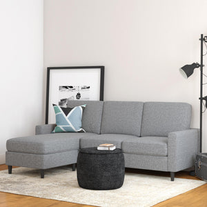 DHP Kaci Sectional Sofa - Gray