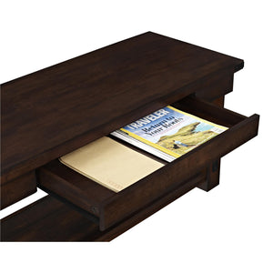 Ameriwood Home Wildwood Wood Veneer Multi-Purpose Rolling Cart - Espresso