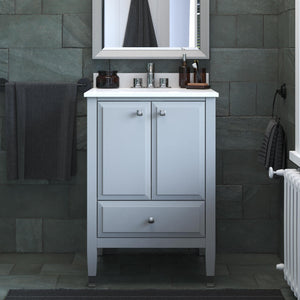 DHP Metcalfe 24 Inch Bathroom Vanity - Gray - 24"