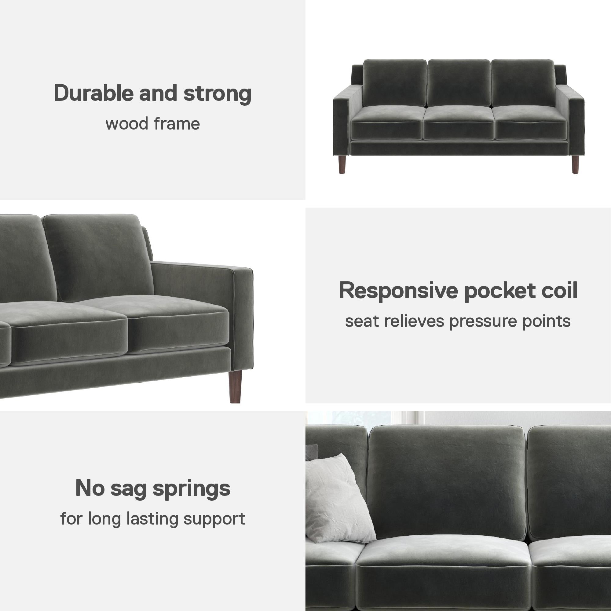 DHP Brynn Sofa - Gray